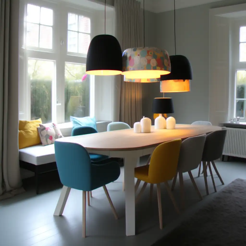 DIY-projecten met eettafellampen: creatieve ideeën en inspiratie